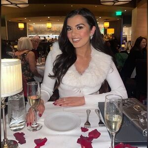 Forever21- Faux Fur Sweater Knit- Crop Top